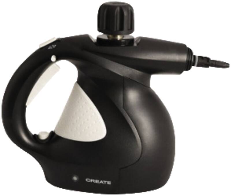 STEAM CLEANER - Dampfreiniger 9tlg. Schwarz