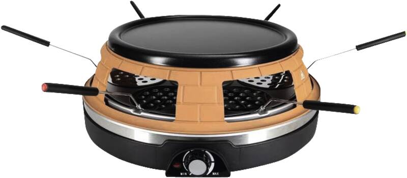 Pizza, Grill und Crêpes maker 3in1