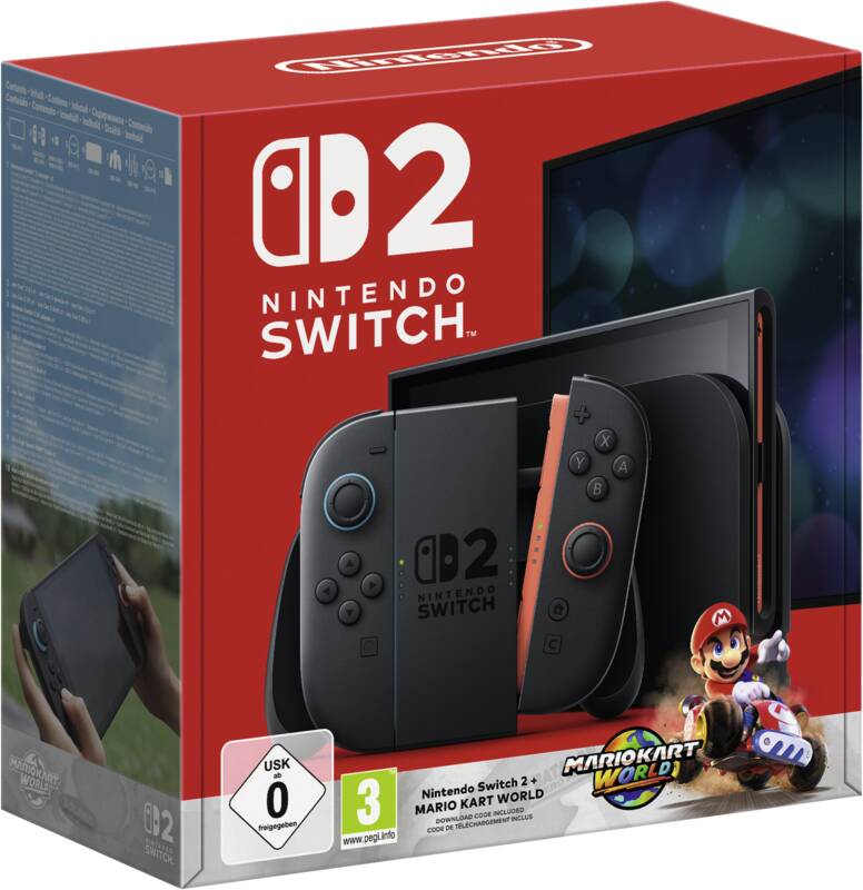 Nintendo Switch 2 + Mario Kart World-Set