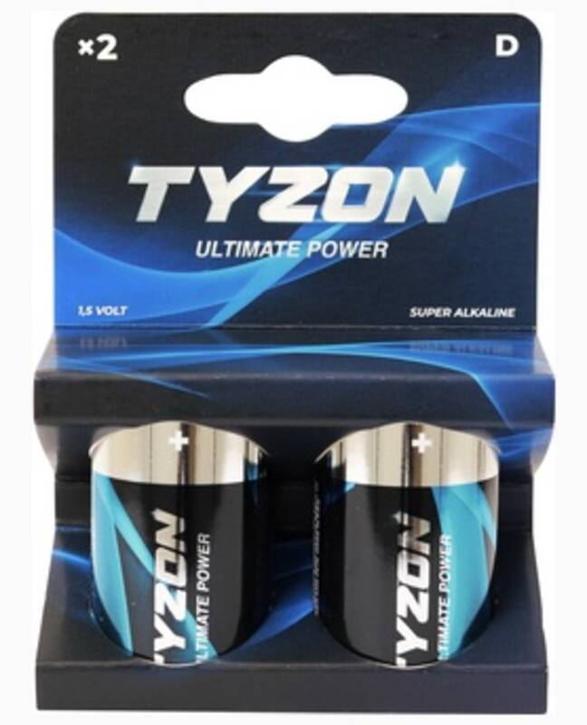 D-Super-Alkaline 1.5 Volt-Batterie 2 Stück