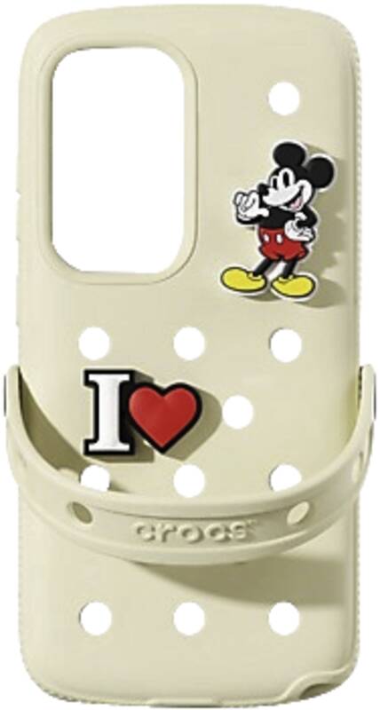 S25 Ultra Crocs Case Beige