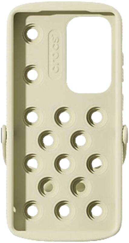 S25 Ultra Crocs Case Beige