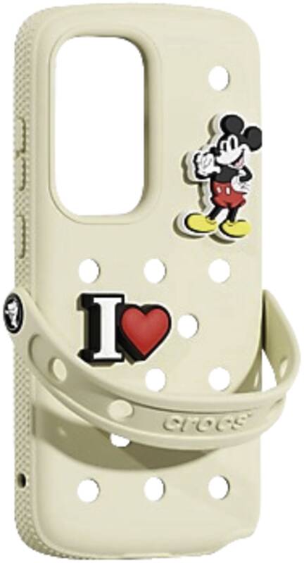 S25 Ultra Crocs Case Beige