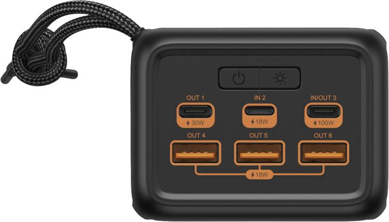 Powerbank USB-C PD 130W 50000