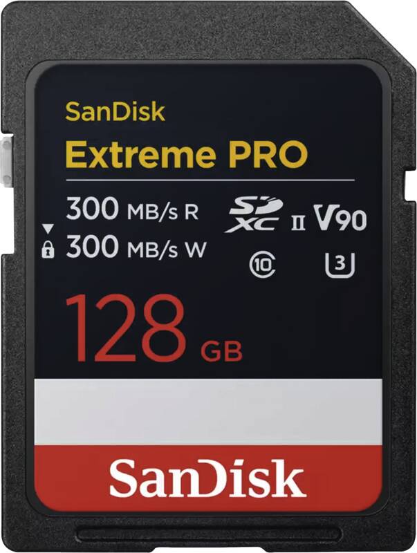 Extreme PRO SD-UHS-II-Karte (V90) 128GB