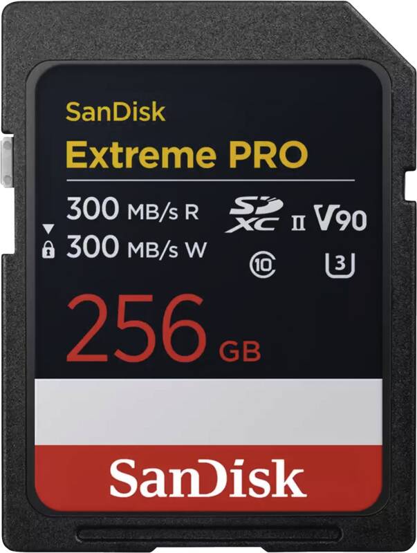Extreme PRO SD-UHS-II-Karte (V90) 256GB