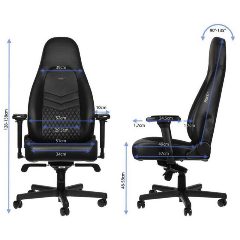 ICON Real Leather - black