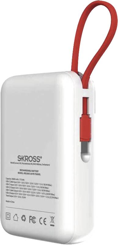 RELOAD 20 TRAVEL 20'000mAh