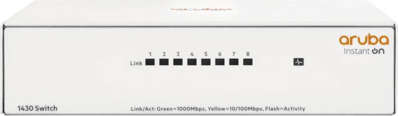 Aruba Instant On Switch 1430, 8 Ports
