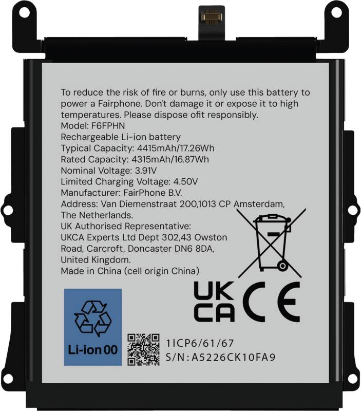 Fairphone 6 Battery v1