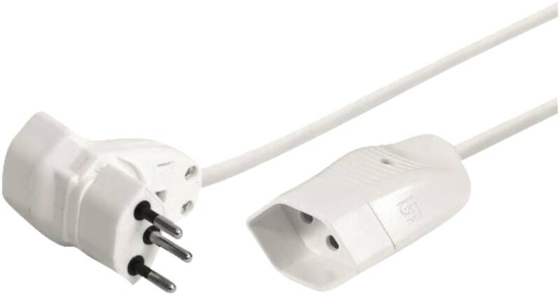 Td 3x1mm2 5m T12-T13 mit Dreh-Winkelstecker MISTER T ws