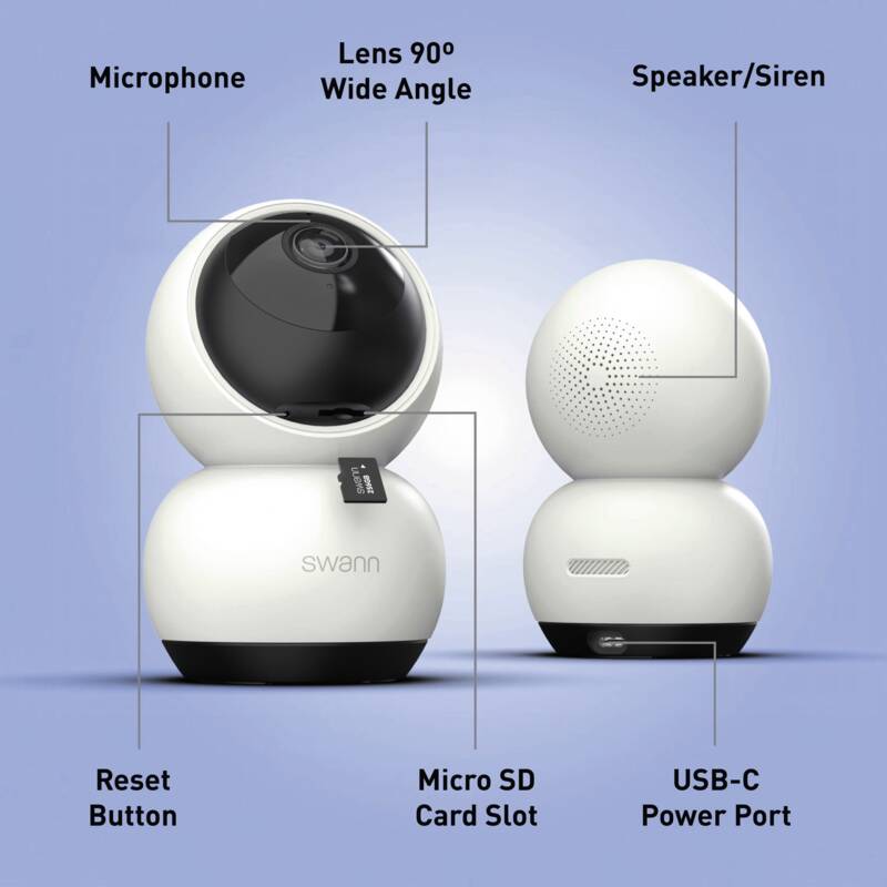 EVO Pan & Tilt Security Camera