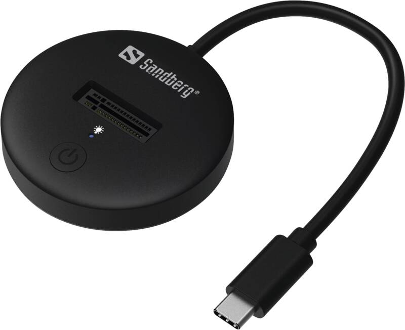 USB 3.2 Dock for M.2+NVMe SSD