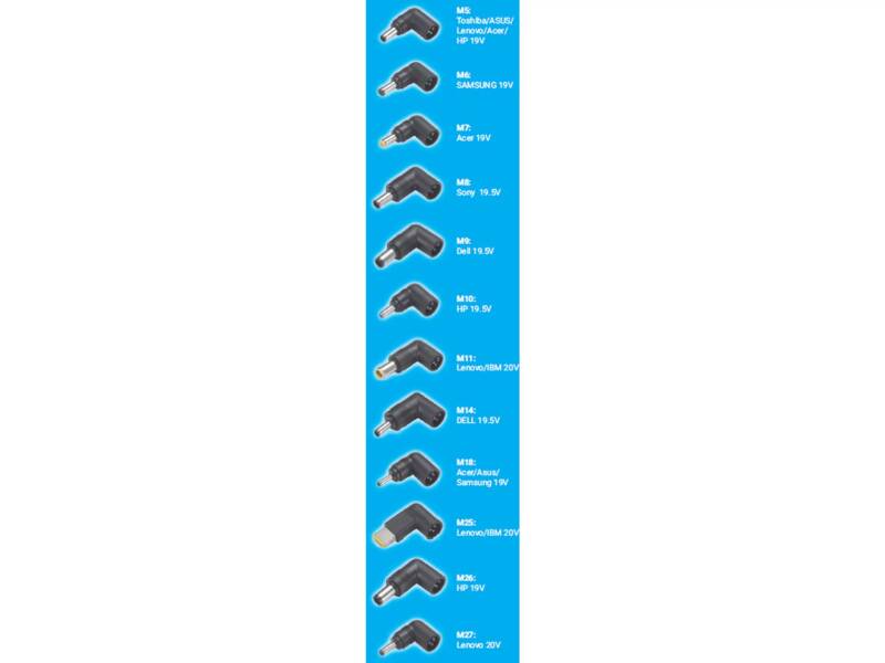 Laptop AC Adapter 90W EU+UK