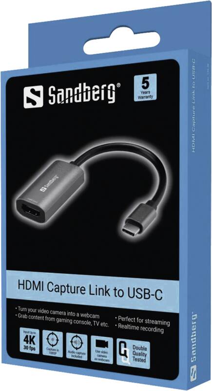 HDMI Capture Link to USB-C