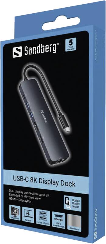 USB-C 8K Display Dock