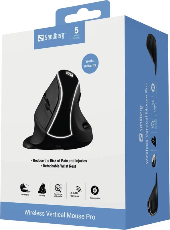 Wireless Vertical Mouse Pro