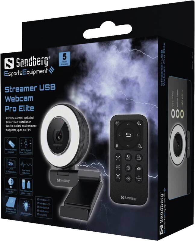 Streamer USB Webcam Pro Elite