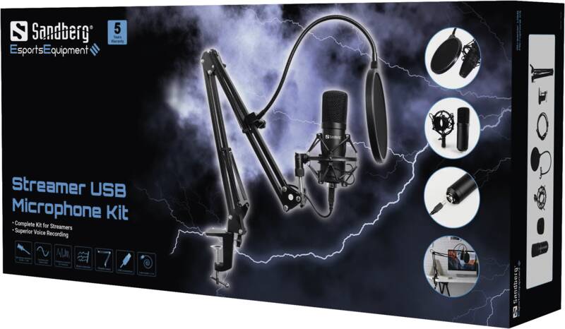 Streamer USB Microphone Kit