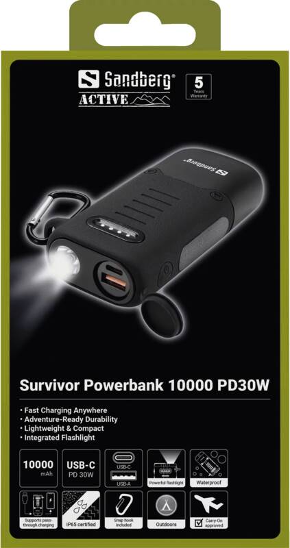 Survivor Powerbank 10000 PD30W