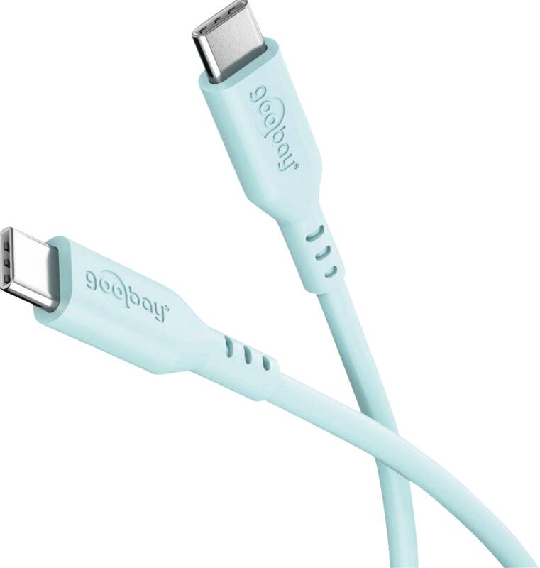 USB 2.0 Ladekabel USB-C auf USB-C Silikon 1.5m