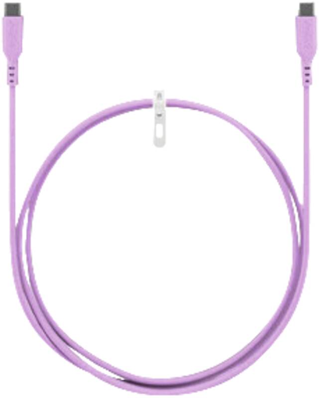 USB 2.0 Ladekabel USB-C auf USB-C Silikon 1.5m