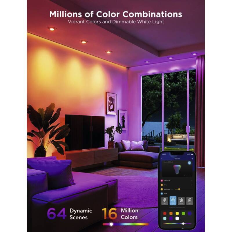 RGBWW LED Bulb (2 Pack) GU 10