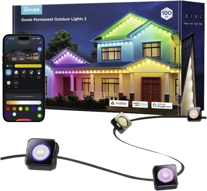 Permanent Outdoor Lights 30 Meter