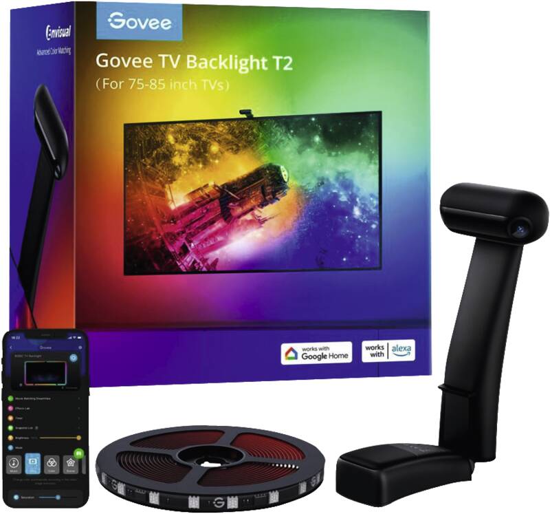 Envisual TV Backlight T2 with Dual Cameras 55  65