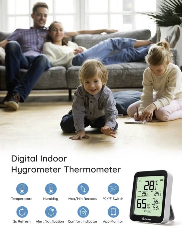 Wetterstation Bluetooth Thermometer – Hygrometer