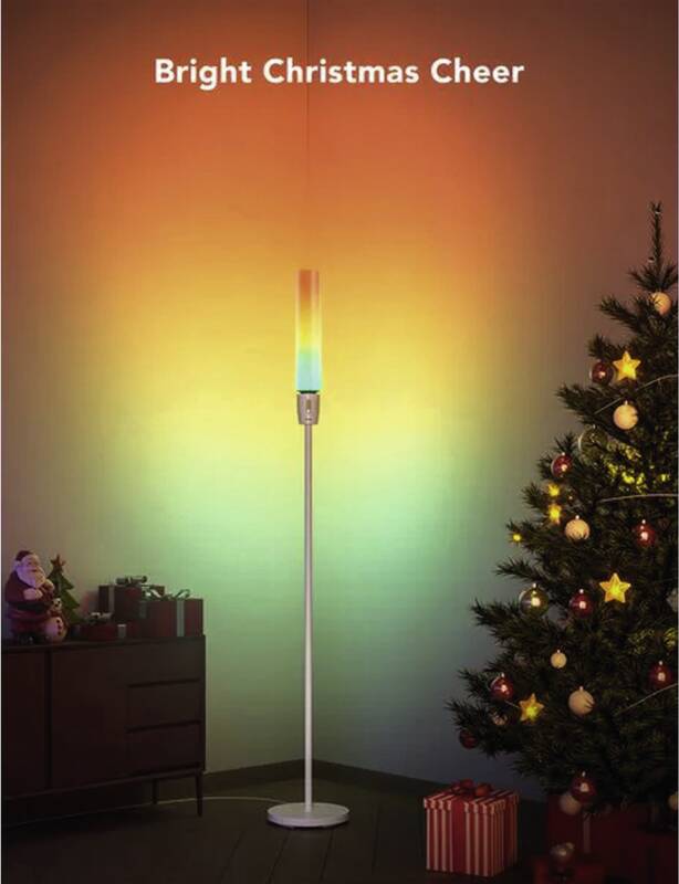 Stehleuchte Cylinder RGBICW Weiss