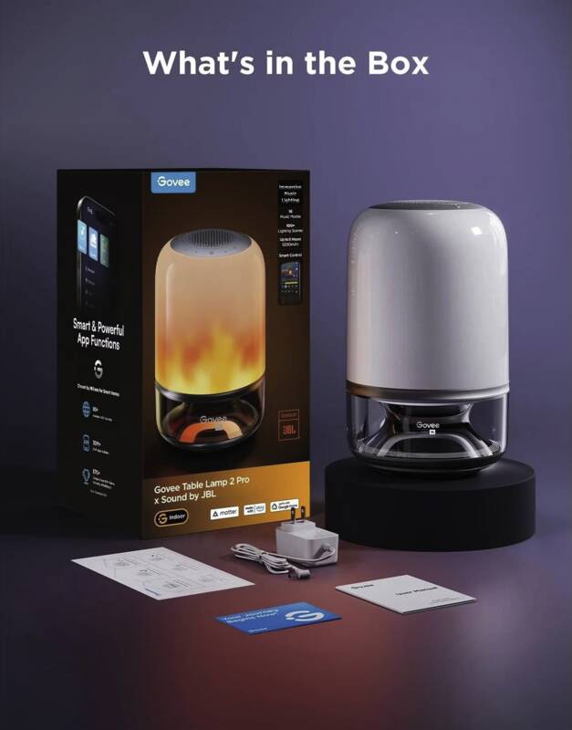 Table Lamp 2 Pro x Sound by JBL