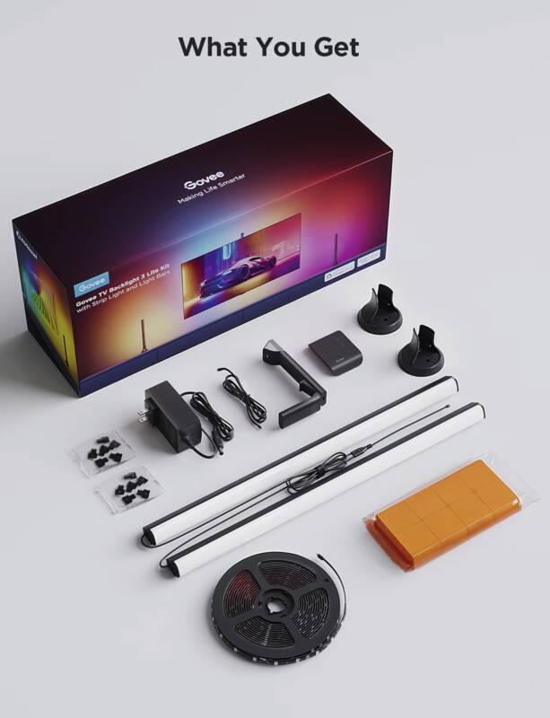Lichtbalken Backlight Kit 2, T3 Cam, RGBIC, WiFi + BT