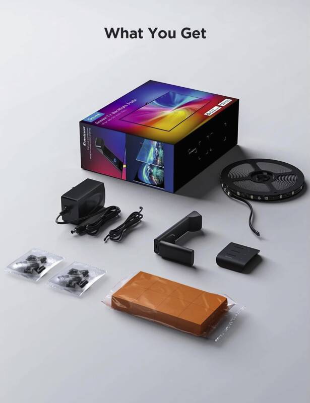 Envisual TV Backlight T3, 40-50, WiFi, BT, RGBICW