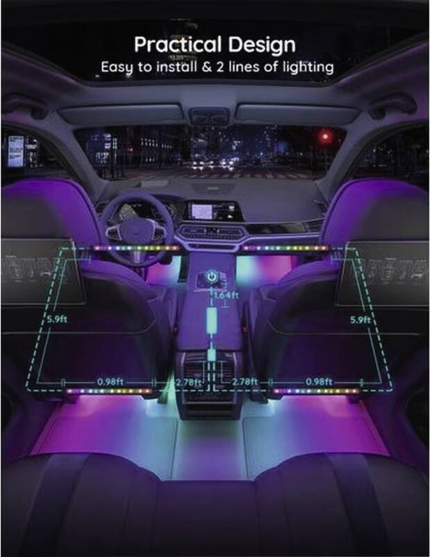 Auto-Innenbeleuchtung, RGBIC