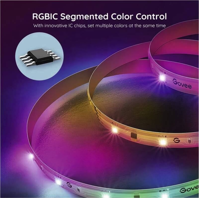 LED Stripe Basic, 10 m, RGBIC, Wi-Fi + Bluetooth