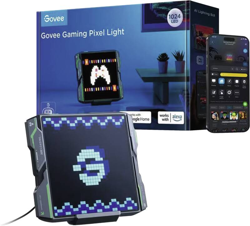 Gaming-Pixel-Licht 13.5 x 13.5 cm