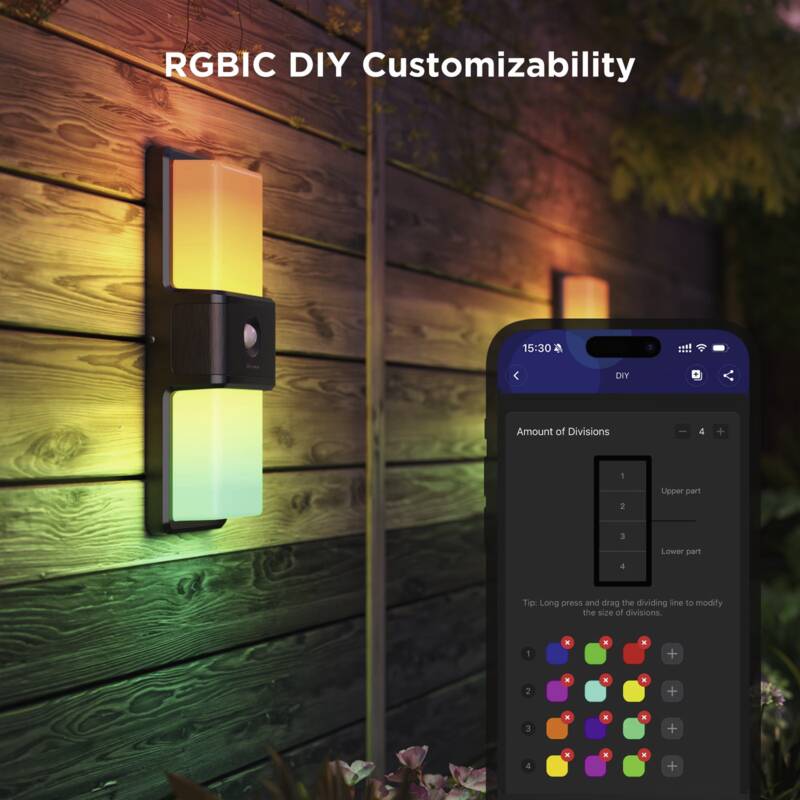 Outdoor Wandleuchte Smart Outdoor Wall light