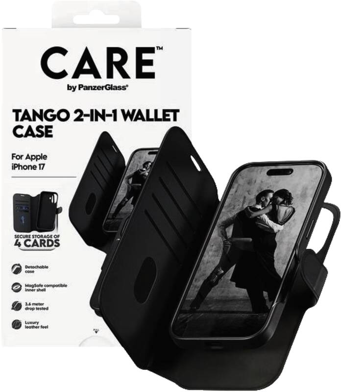 CARe Feauture Case Tango 2-in-1 Wallet MS für iPhone 17 Air
