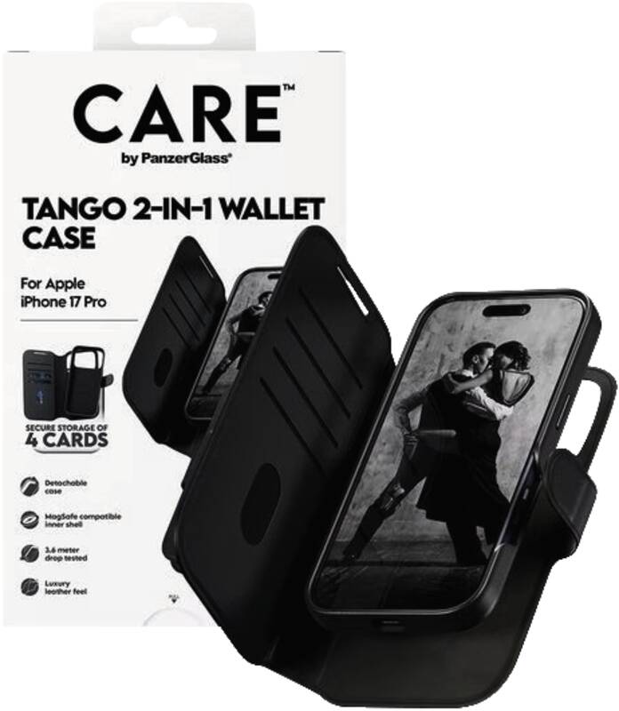 CARe Feauture Case Tango 2-in-1 Wallet MS für iPhone 17 Pro