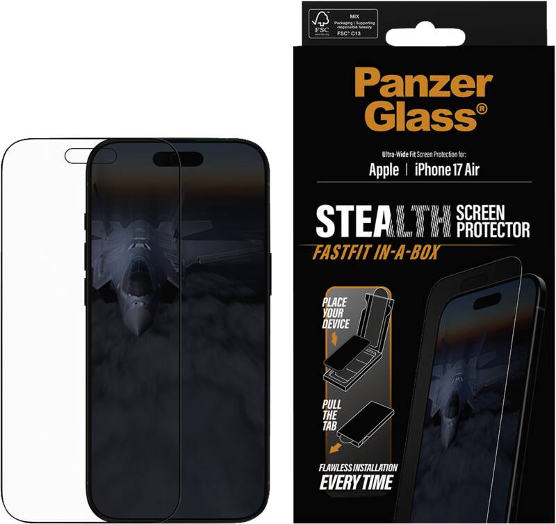 Ultra Wide Fit Stealth Fastfit für iPhone 17 Air