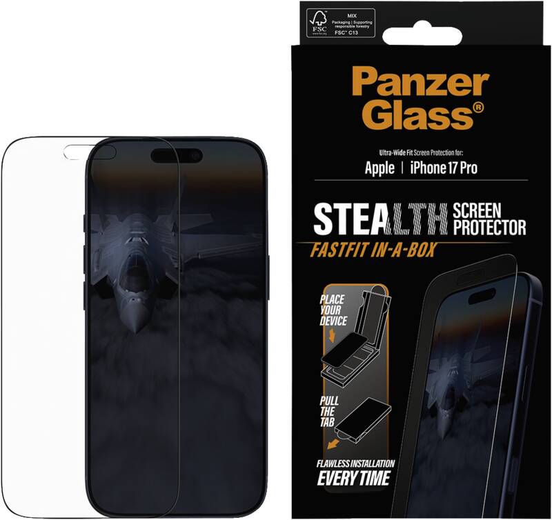 Ultra Wide Fit Stealth Fastfit für iPhone 17 Pro