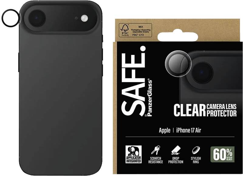 SAFE Camera Lens Protector Clear für iPhone 17 Air