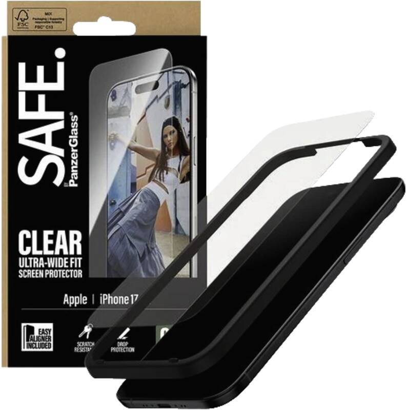 SAFE. Displayschutz Ultra Wide Fit für iPhone 17 Air