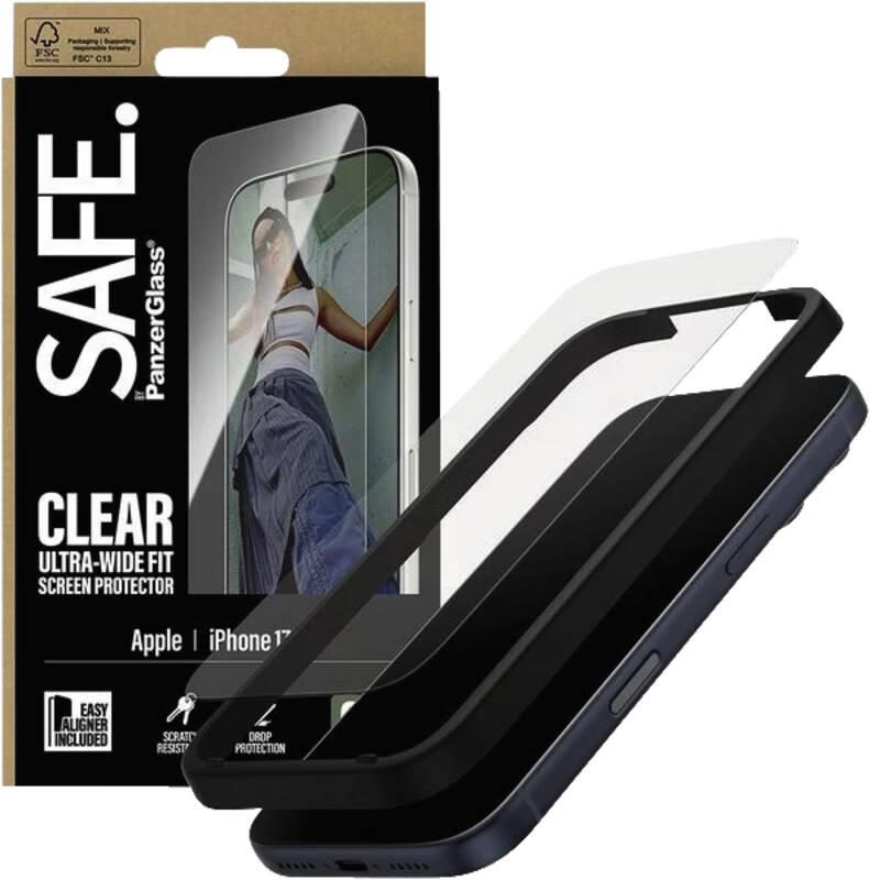 SAFE. Displayschutz Ultra Wide Fit für iPhone 17 Pro