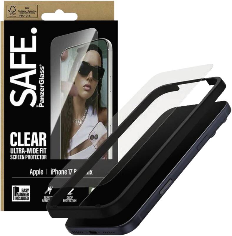SAFE. Displayschutz Ultra Wide Fit für iPhone 17 Pro Max