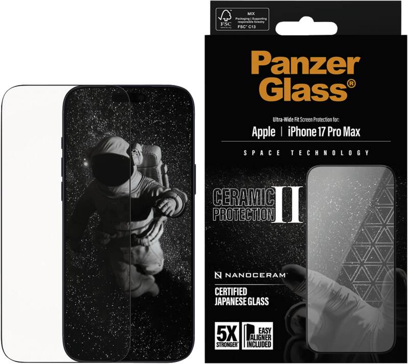 Ultra Wide Fit Ceramic für iPhone 17 Pro Max