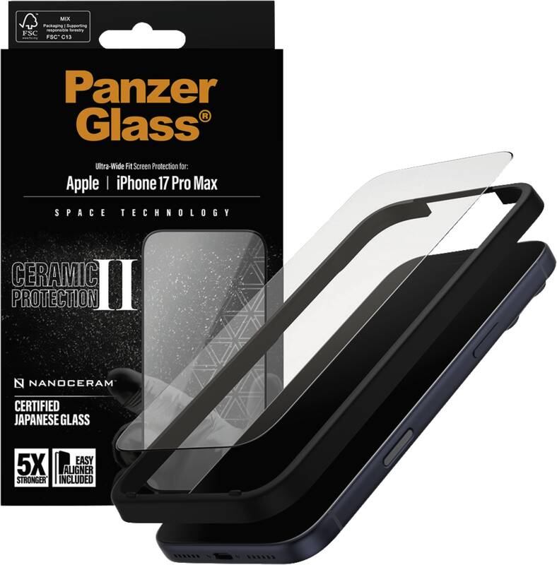 Ultra Wide Fit Ceramic für iPhone 17 Pro Max
