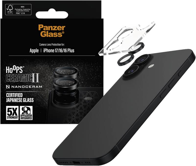 Hoops Lens Protector Ceramic für iPhone 17