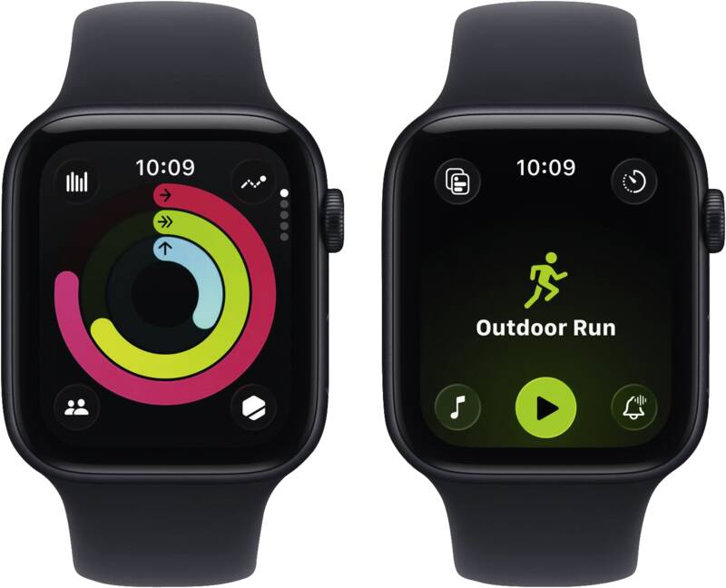 Watch SE 3 GPS, 44mm, Alu, Gr. M/L, mitternachtsfarbenes Spo